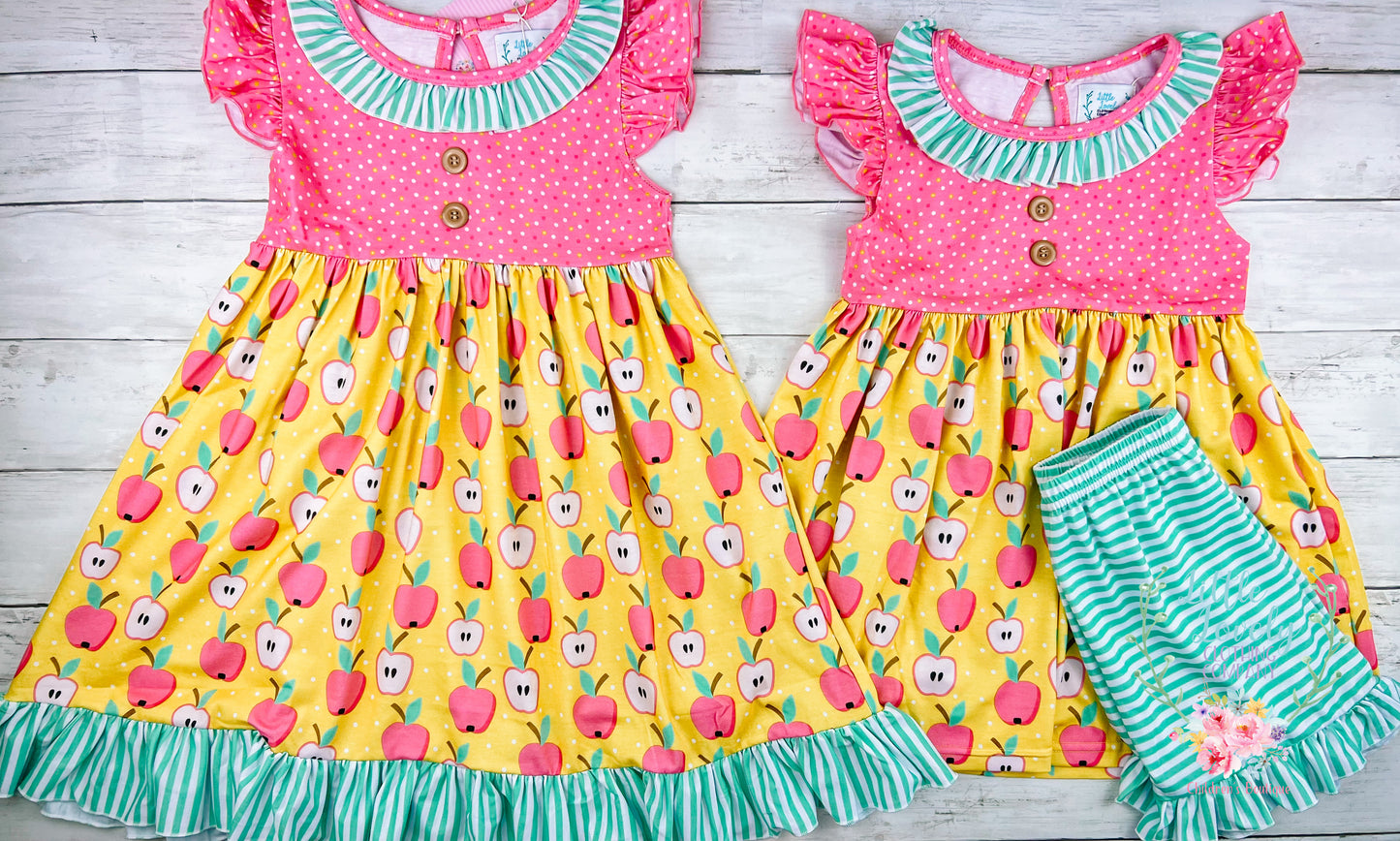 Apple A Day Girls Short Set