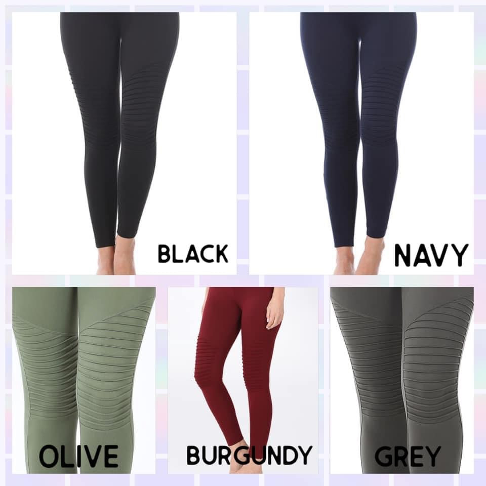Ladies Moto Leggings