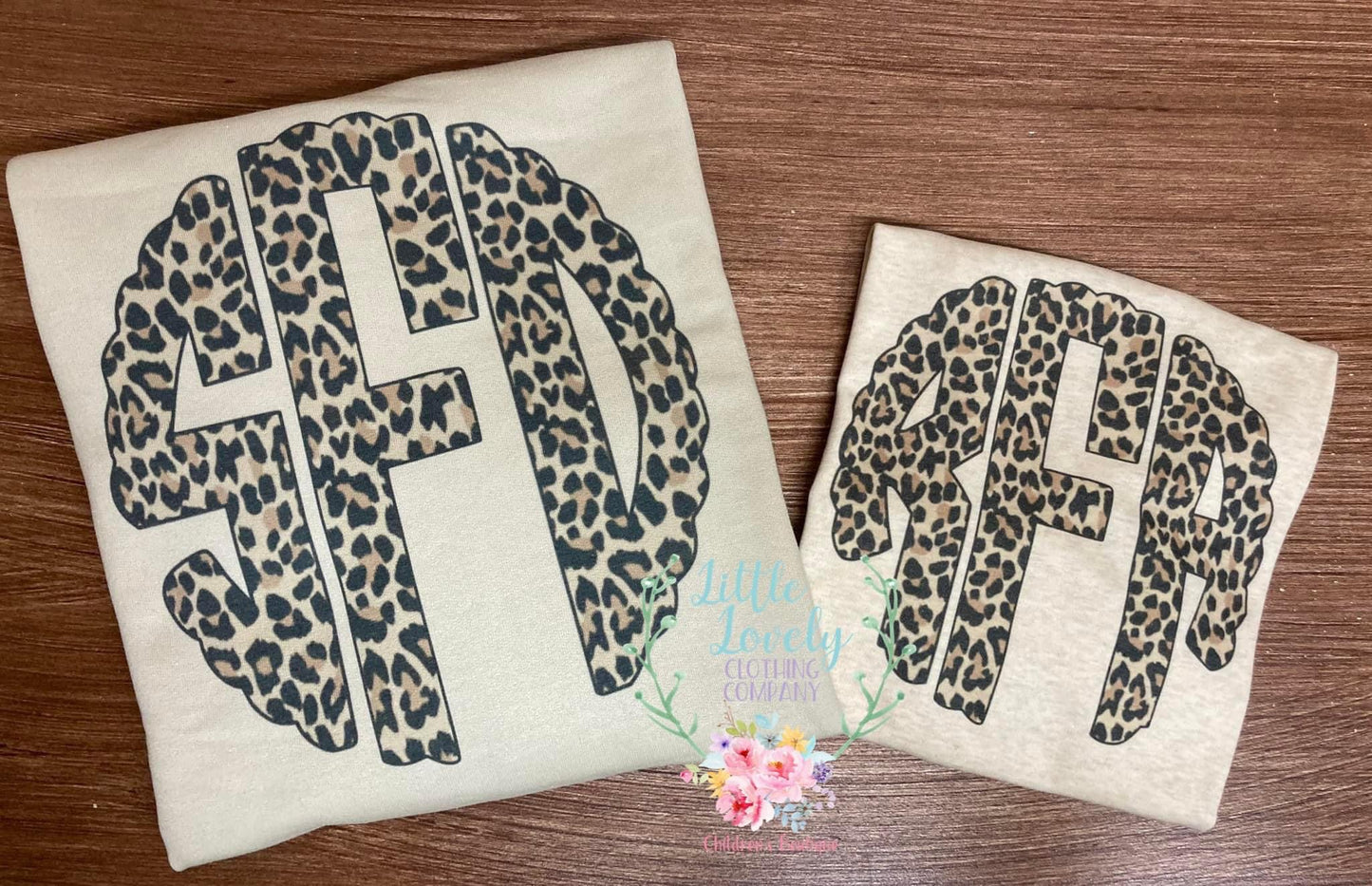 Mommy & Me Cheetah Shirts, ETA TO LLCCO: LATE SEPT