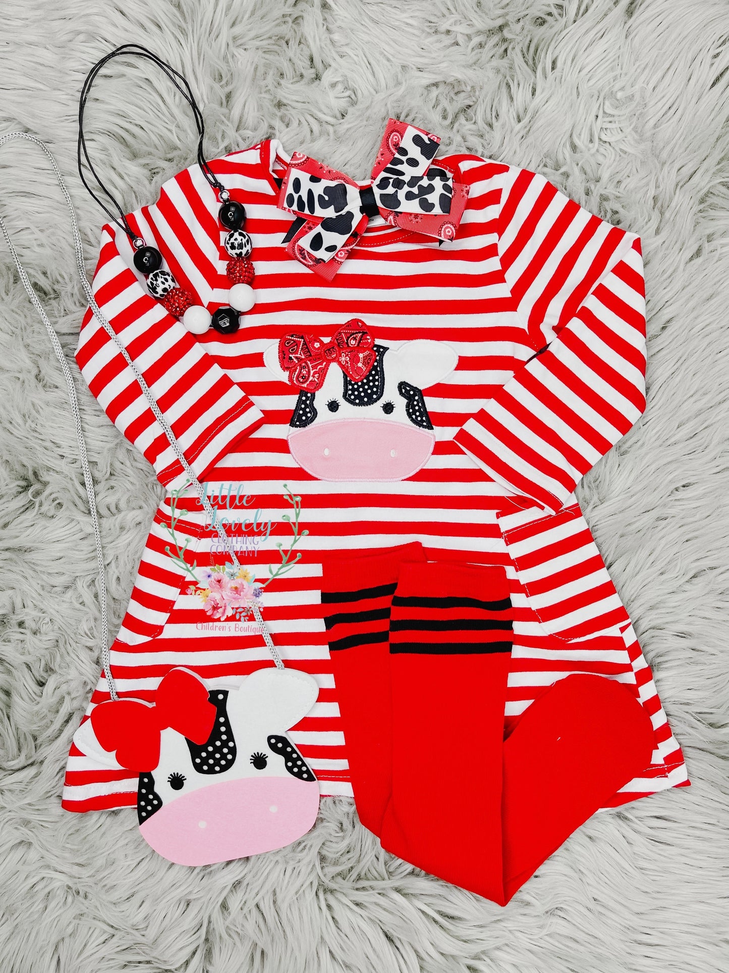 Clarabelle Moo Dress & Accessories