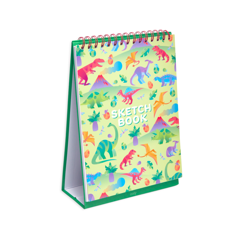 sketch & show standing sketchbook - daring dino