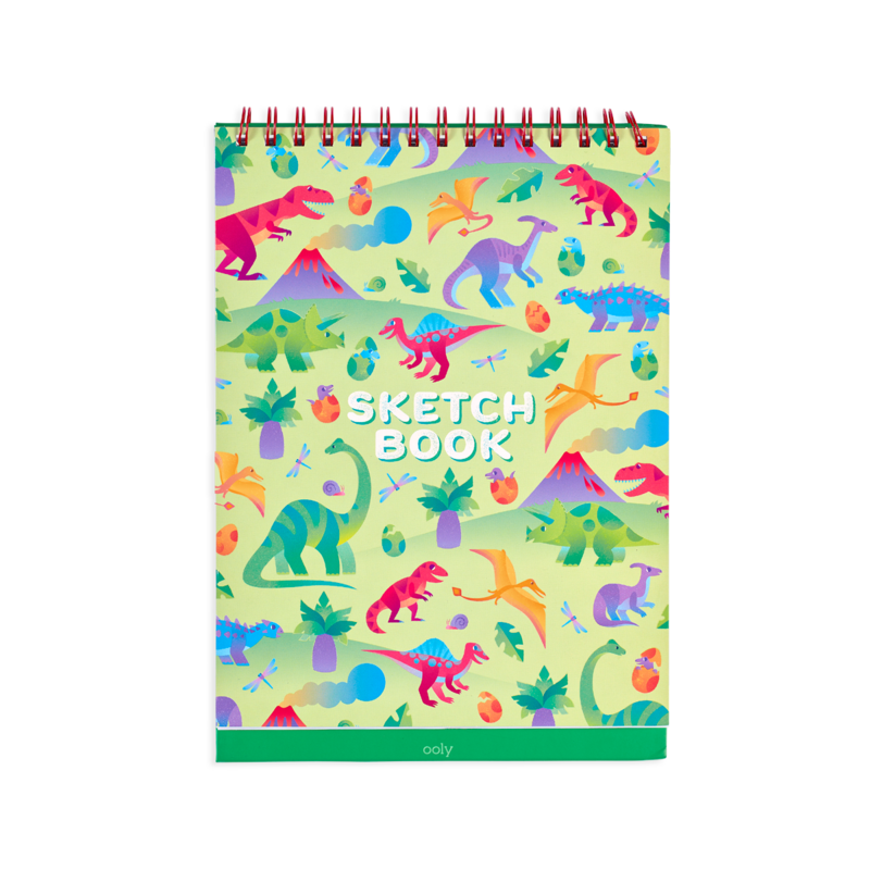 sketch & show standing sketchbook - daring dino