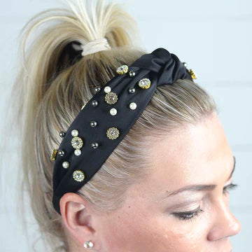 Knotted Beaded Headbands