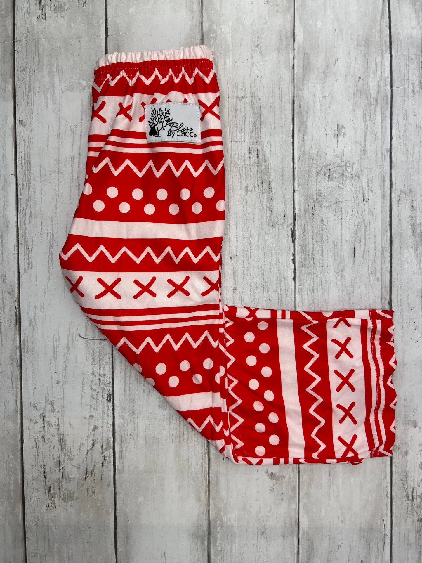 Holiday Stripe Unisex Kids Lounge Pants