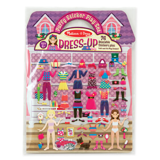 Melissa & Doug Puffy Sticker Play Set- Dress Up