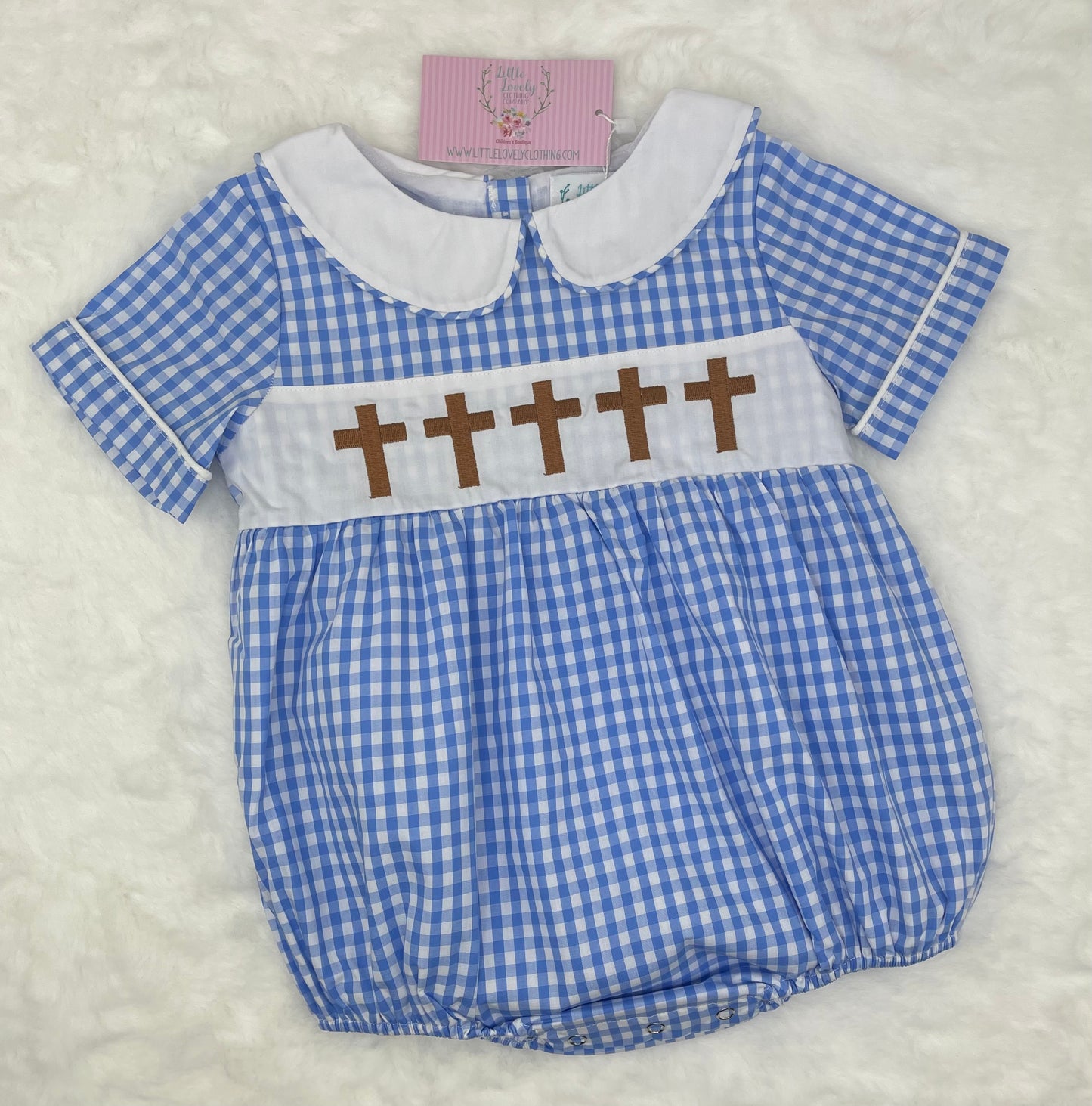 Wooden Crosses Boys Bubble