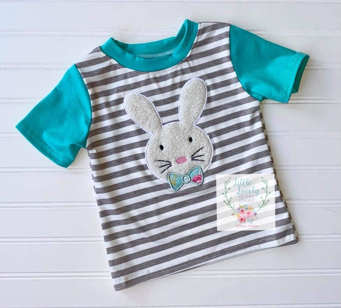 Fuzzy Bunny Boys Tee