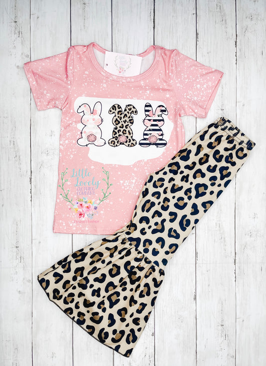 Leopard Bunny Pant Set