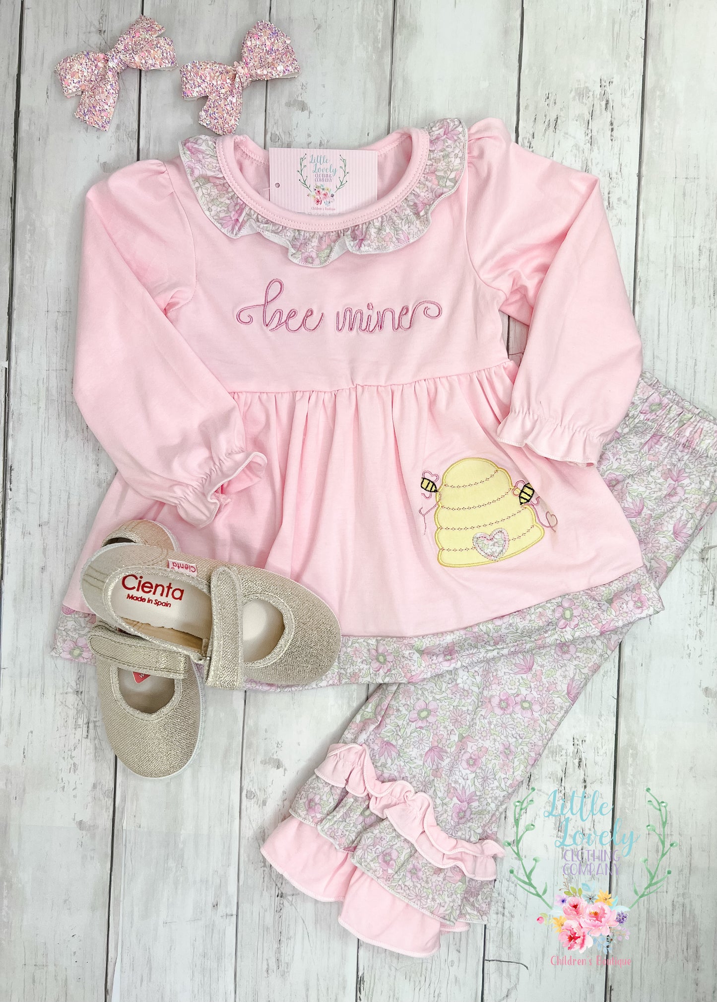 Bee Mine Girl Set