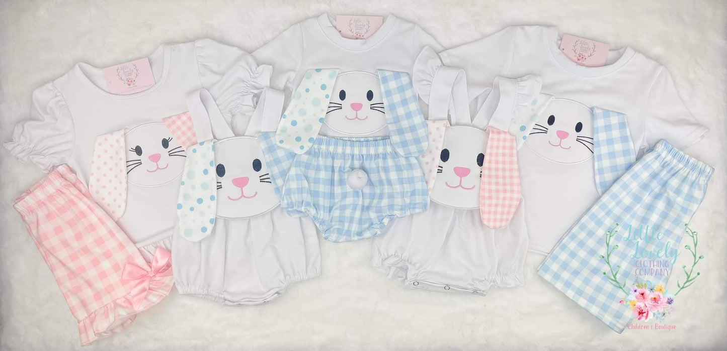 Floppy Bunny Boys Diaper Set