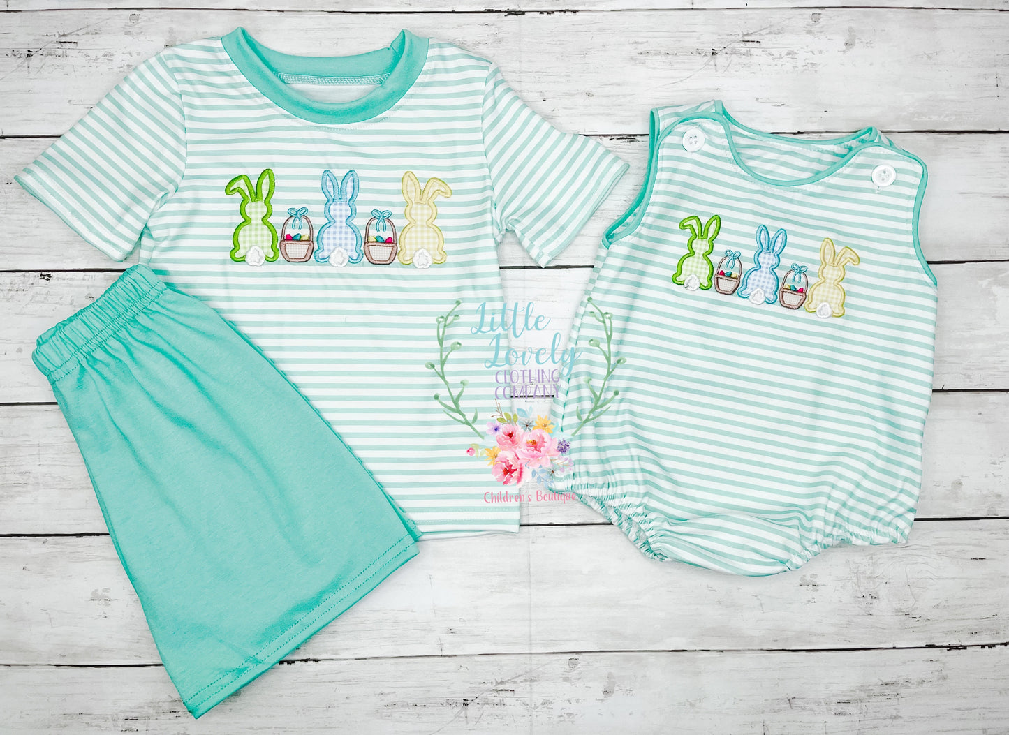 Bunny Basket Boys Set