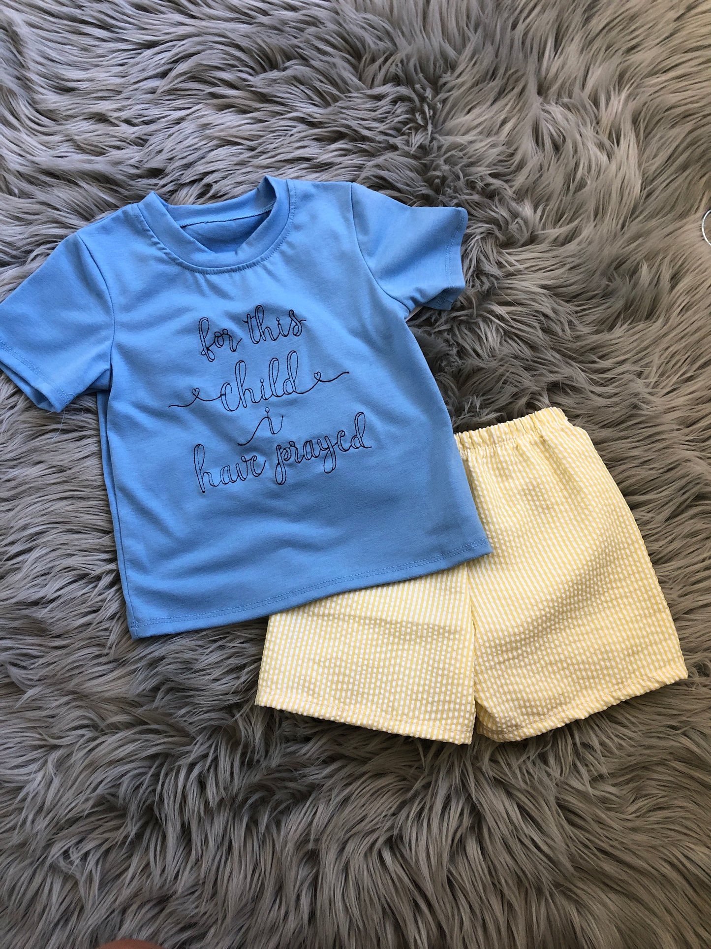 For This Child I Prayed Boy-Tee Only