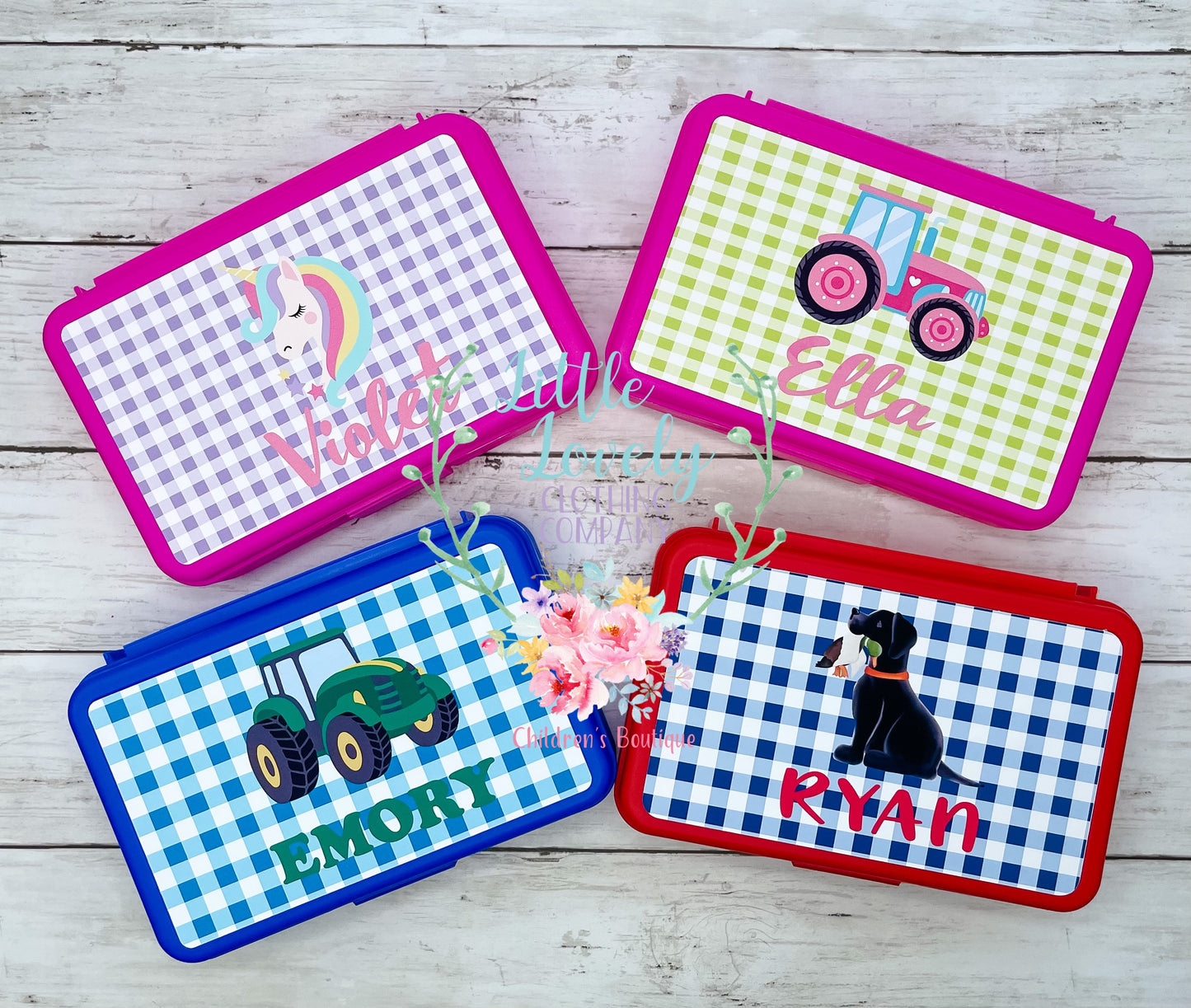 Custom Pencil Box, ETA: Ships late July