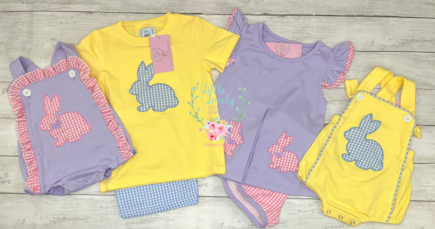 Sweet Bunny Collection Boy Short Set