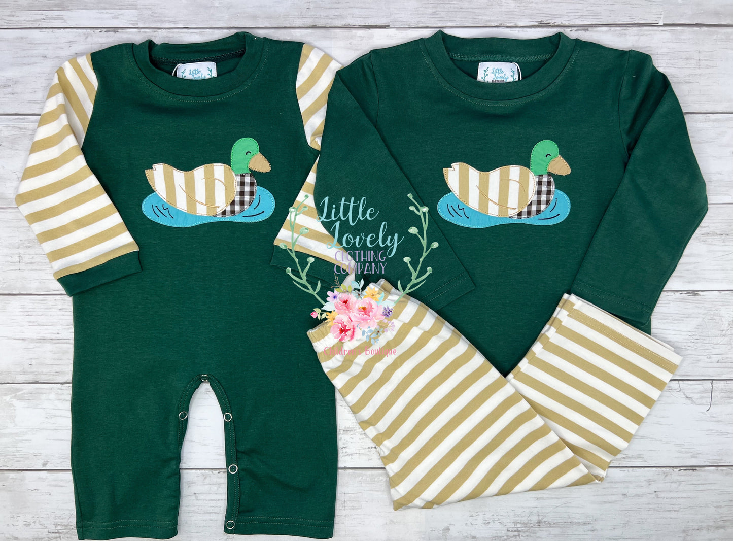 Fall Mallard Boy Set