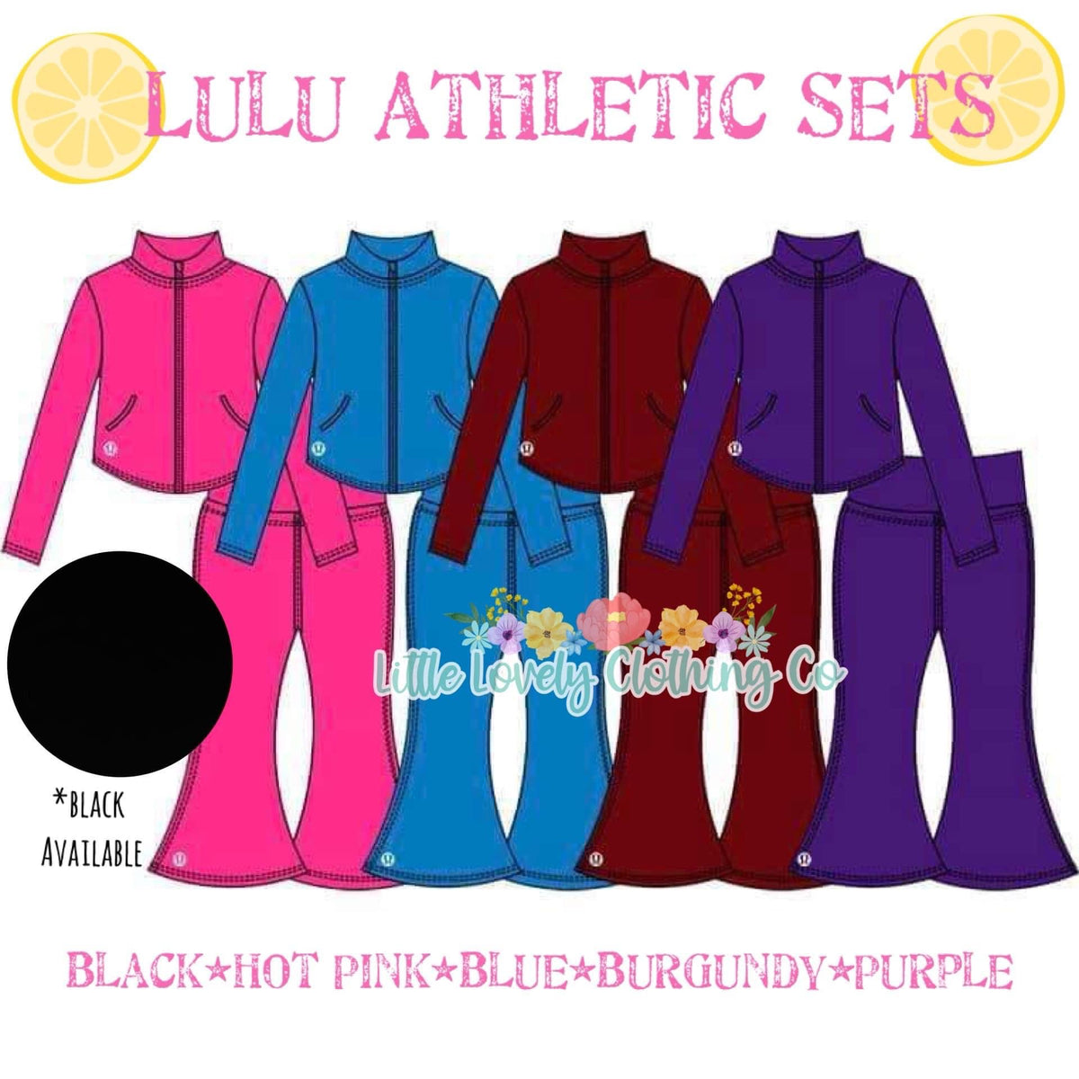 LuLu Athletic Pant Sets Presale ETA Jan to LLCCO Then to You