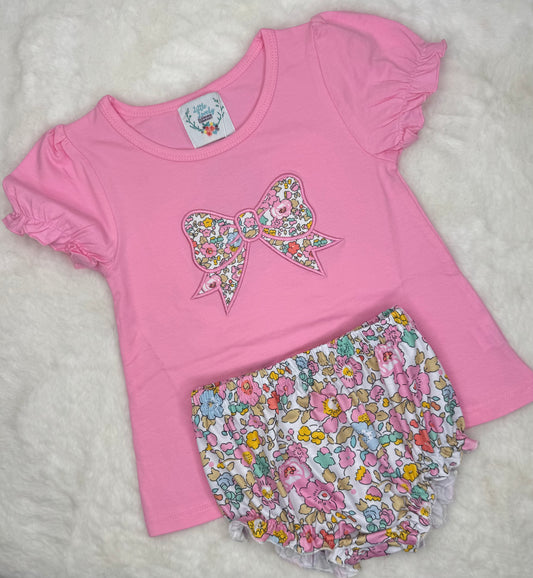 Bow So Sweet Bloomer Set