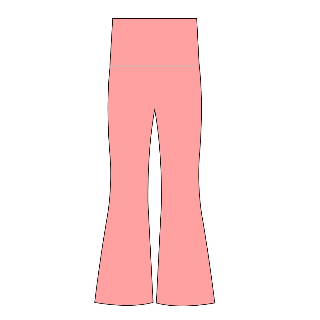 Solid Yoga Style Flares , ETA Nov to LLCCO