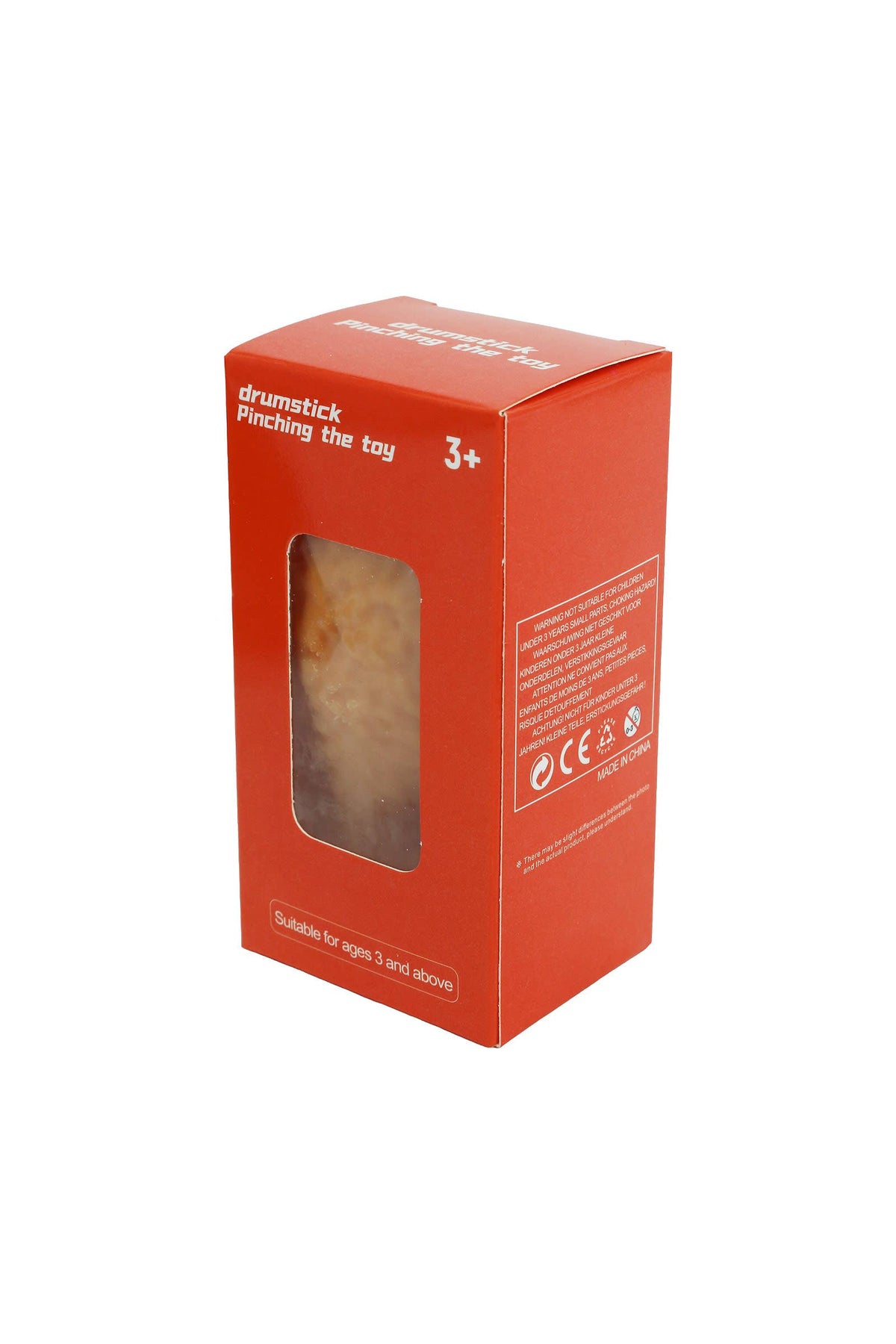 Fried Chicken Crunchy Bead Slime Filled TPR Squishy Toy — Presale, Ships in ~2 Weeks