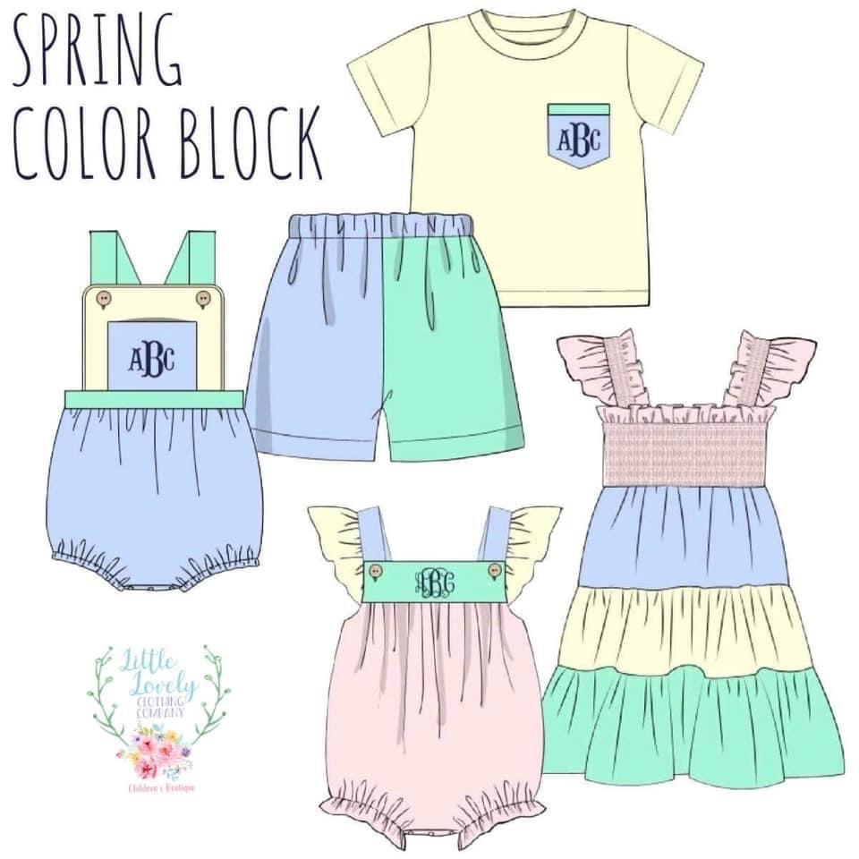 Color Block Collection Presale Eta April to LLCCO