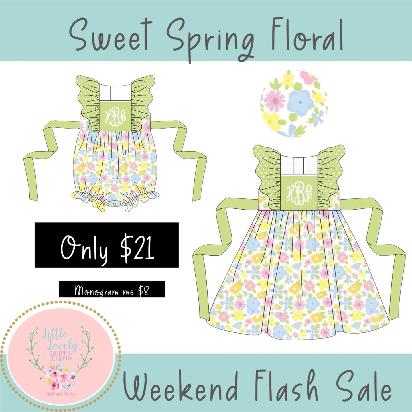 Sweet Spring Floral, Presale ETA: May to LLCCO, then to customers