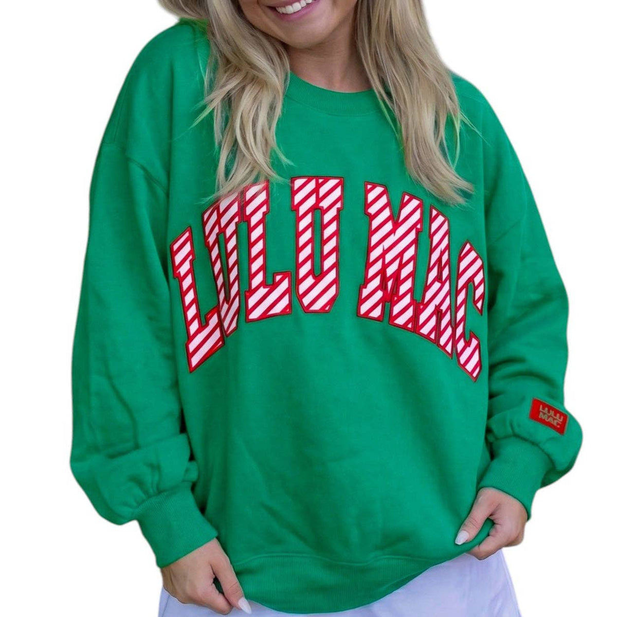 Lulu Mac Women's Candy Cane - Green — Presale ETA Late November
