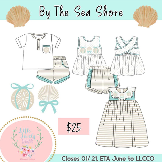 By the Sea Shore Collection Presale ETA June to LLCCO then to Customers