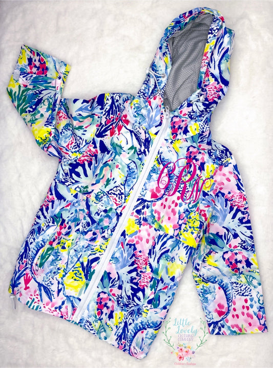 Lilly-Like Girls Rain Jacket