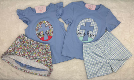 He is Risen Girls Skort Set