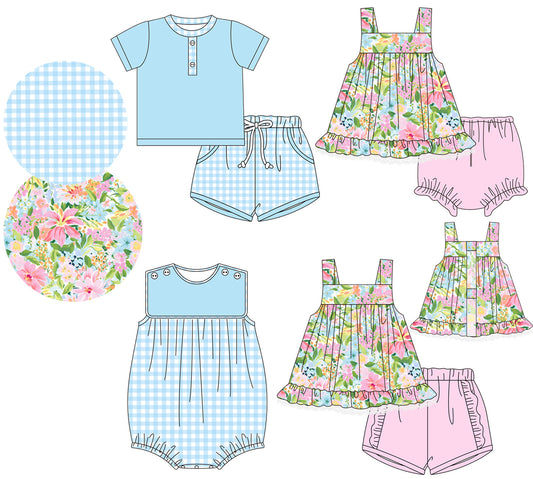 SPRING GINGHAM & GARDEN, ETA: MAY TO LLCCO