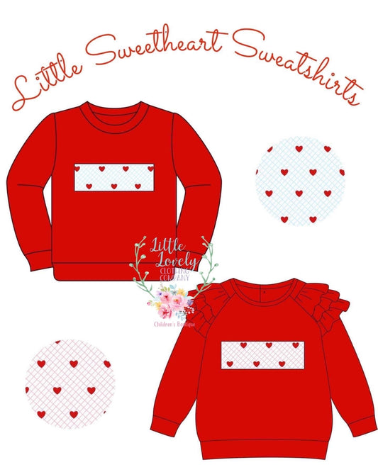 Little Sweetheart Pullover Collection Presale ETA Nov to LLCCO