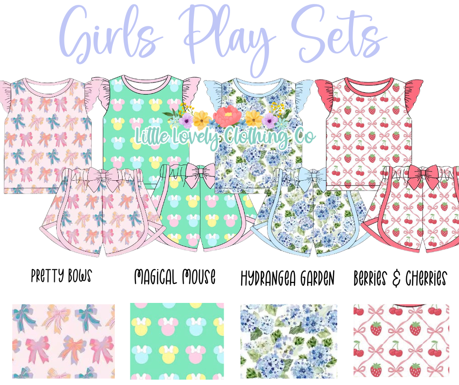 Girls Play Sets, Pre-Sale ETA: Late Feb to LLCCO