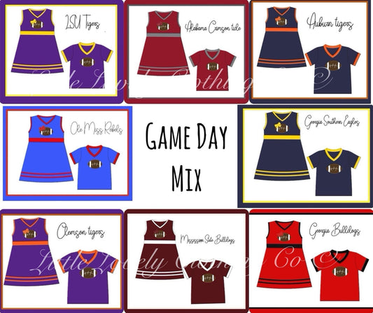 Game Day Mix Collection Presale ETA Sept to LLCCO Then to Customers