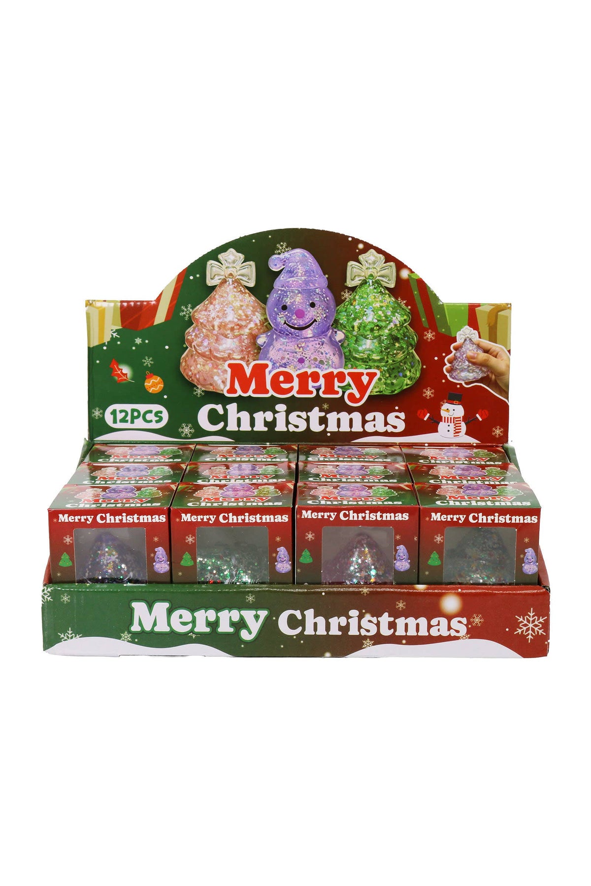 Christmas Tree Glittery Squishy — Presale, Ships in ~2 Weeks