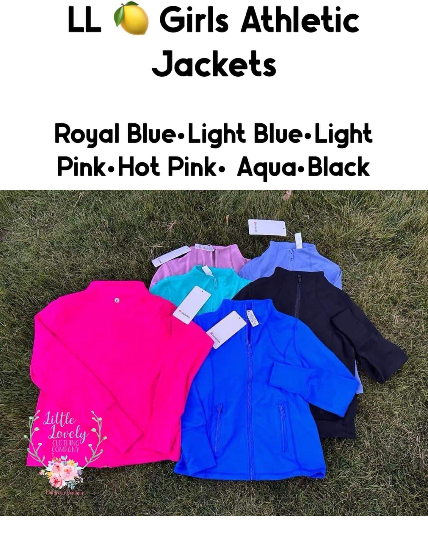 LL Girls Athletic Jacket Pre-Sale Eta Feb to Customers