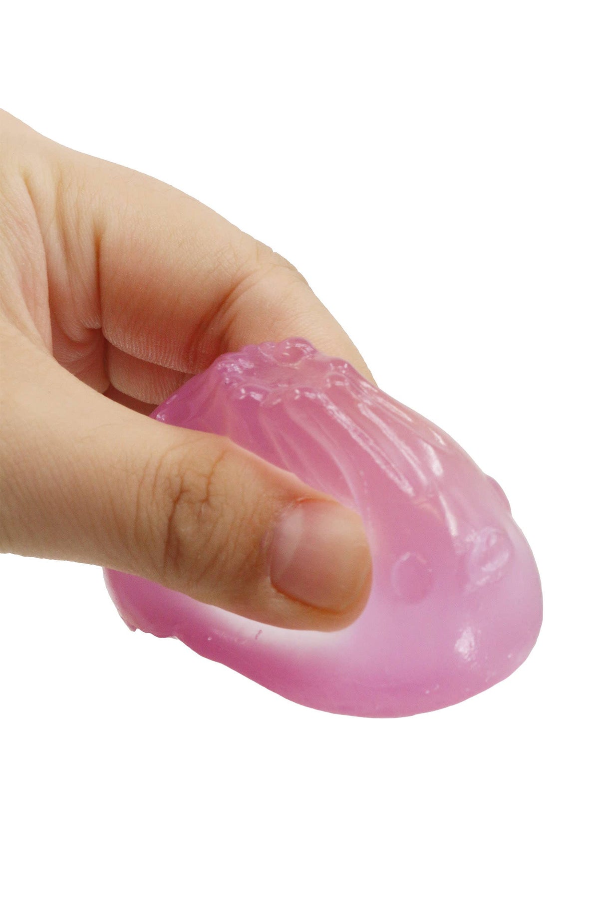 3-Count Colorful Clear Sticky Jiggly Mochi Dumpling Squishy — Presale, Ships in ~2 Weeks