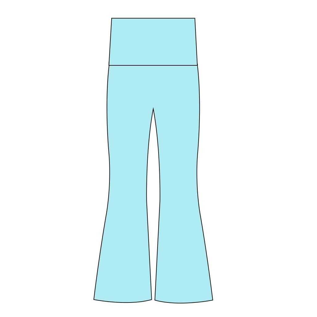 Solid Yoga Style Flares , ETA Nov to LLCCO