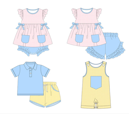 PASTEL PICNIC GINGHAM, ETA: MAY TO LLCCO
