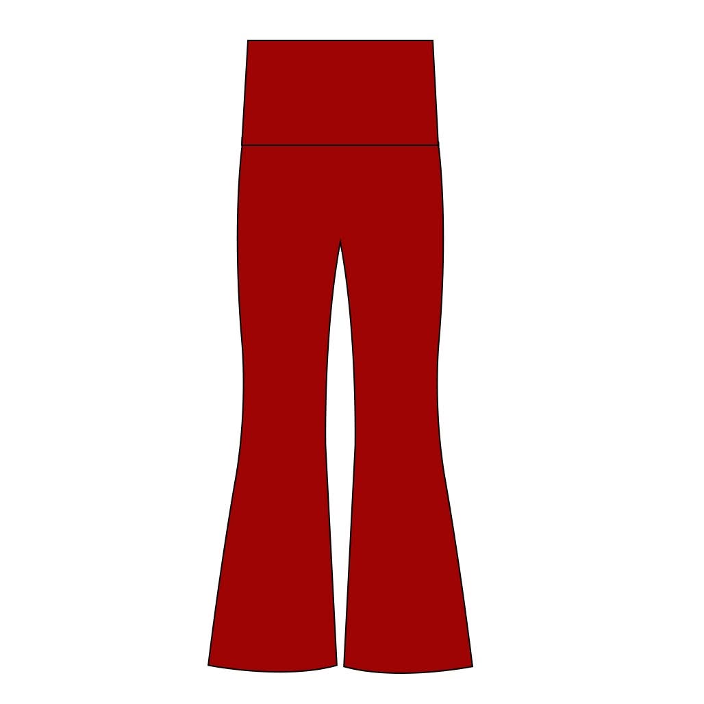 Solid Yoga Style Flares , ETA Nov to LLCCO