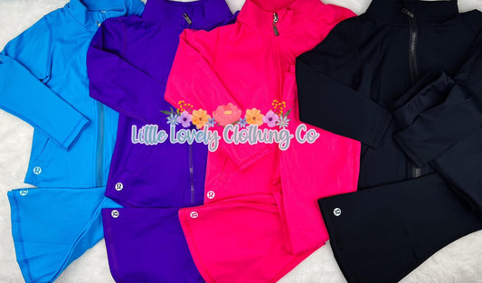 LULU YOGA JOGGER SET (PINK)