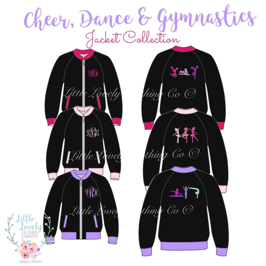 Cheer & Dance Jacket Collection Presale ETA Nove to LLCCO