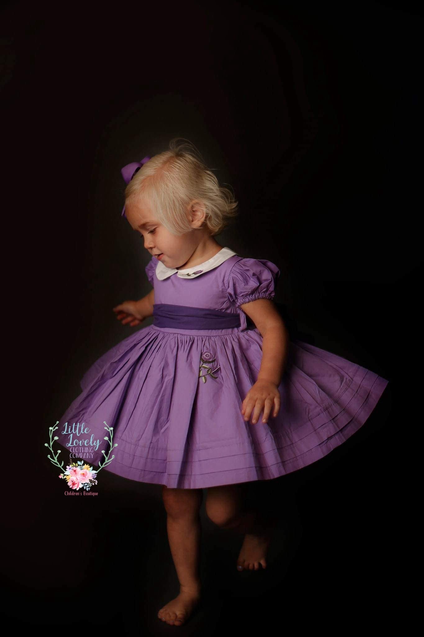 Lavender Blooms Dress