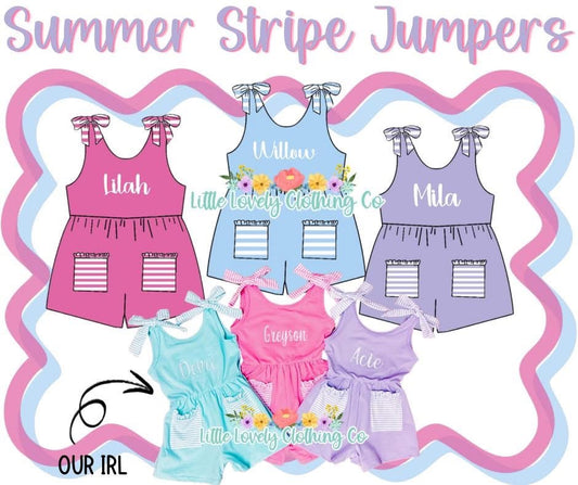 Summer Stripe Jumpers 2025 Pre-Sale ETA to LLCCO: April