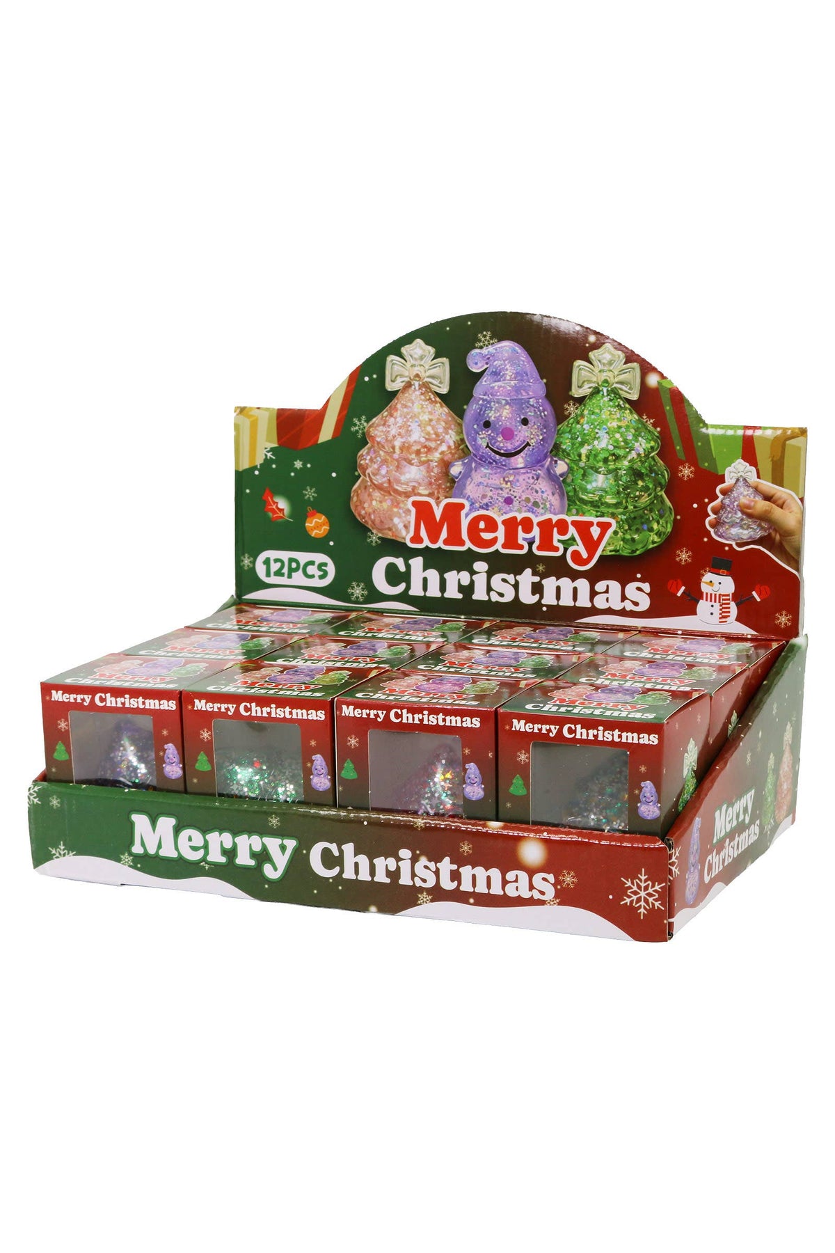 Christmas Tree Glittery Squishy — Presale, Ships in ~2 Weeks