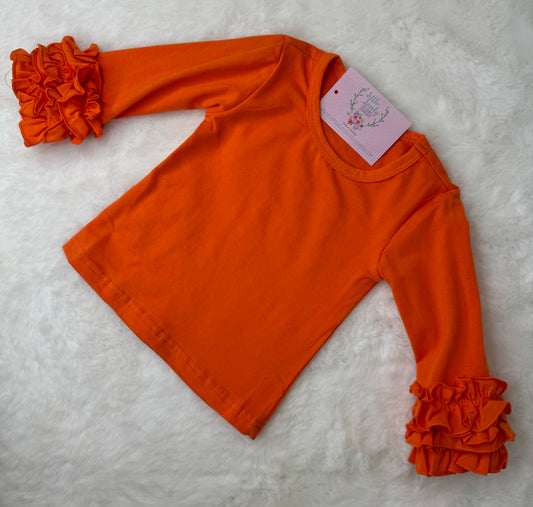 Icing Ruffle Long Sleeve Tee