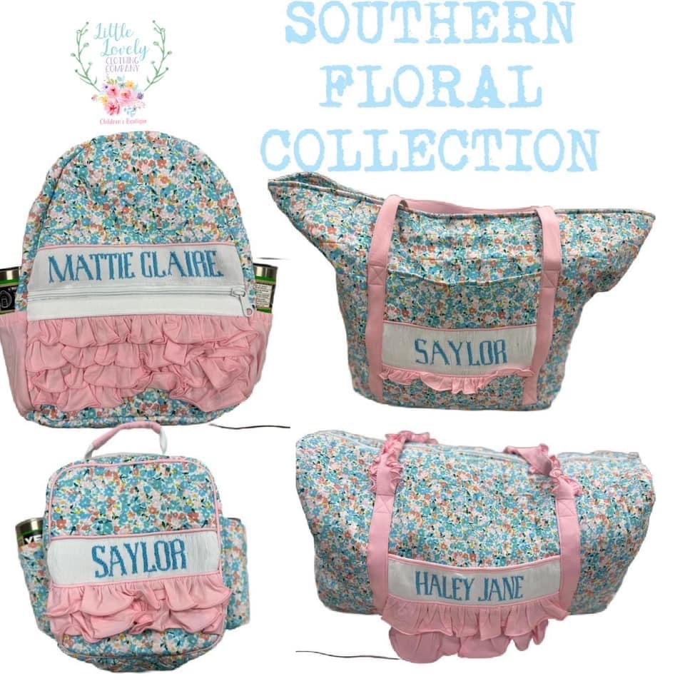 Southern Floral Luggage Collection Presale ETA Late May then to Customer