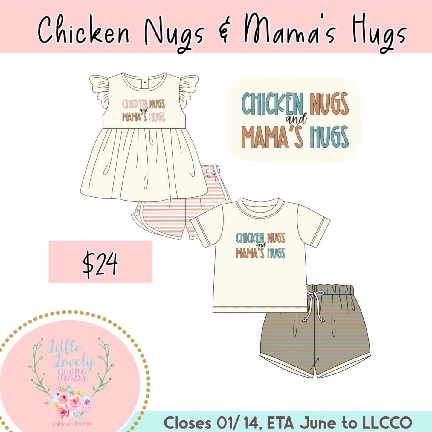 Chicken Nugs & Mama's Hugs Pre-Sale ETA June to LLCCO Then to Customers