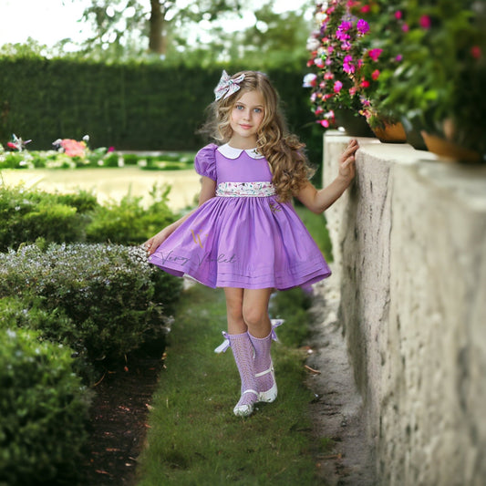 Lavender Blossom Dress