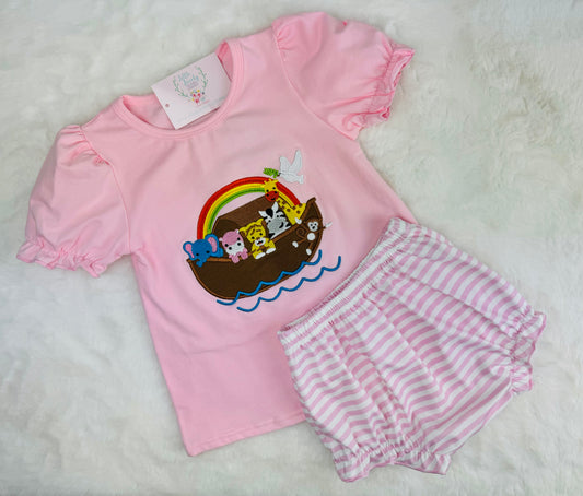 Noah’s Ark Girls Bloomer Set