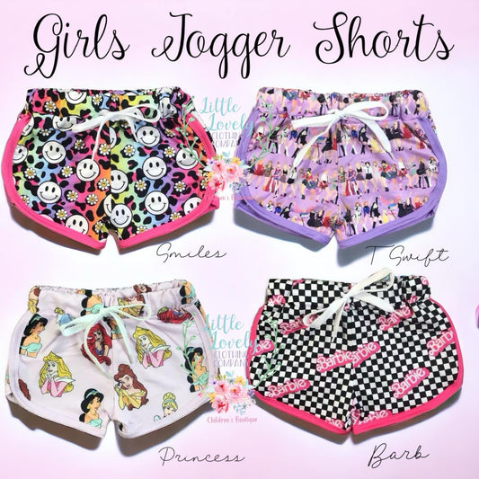 Girls Jogger Shorts Presale Late March to LLCCO Then to Customers